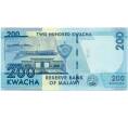 Банкнота 200 квач 2012 года Малави (Артикул K12-05497)