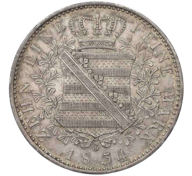 Монета 1 талер 1834 года Саксония (Артикул K12-05621)