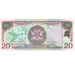 20 долларов 2002 года Тринидад и Тобаго