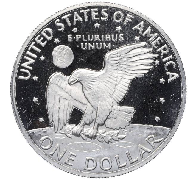 Монета 1 доллар 1971 года S США «Эйзенхауэр» (Артикул M2-73675)