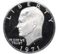 Монета 1 доллар 1971 года S США «Эйзенхауэр» (Артикул M2-73678)