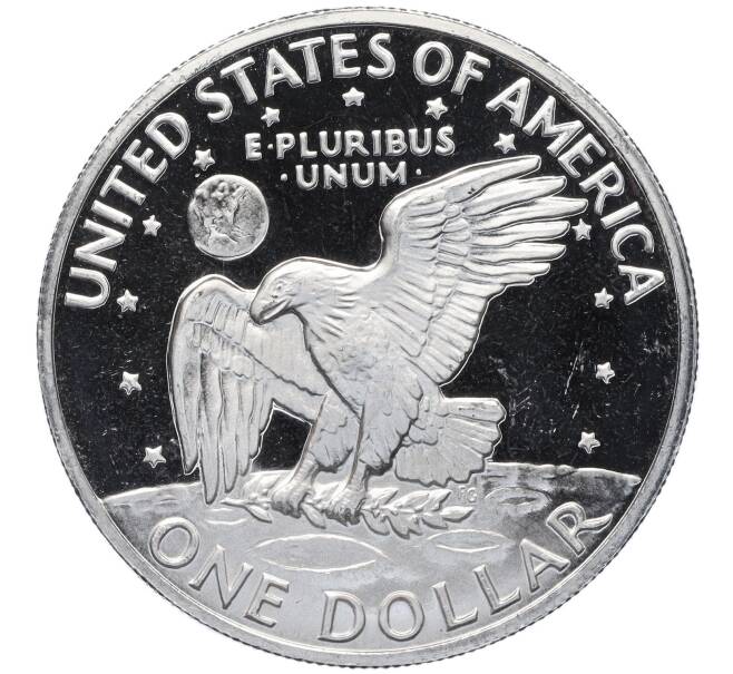 Монета 1 доллар 1971 года S США «Эйзенхауэр» (Артикул M2-73678)