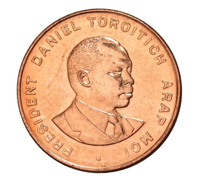 Монета 10 центов 1995 года Кения (Артикул M2-6587)