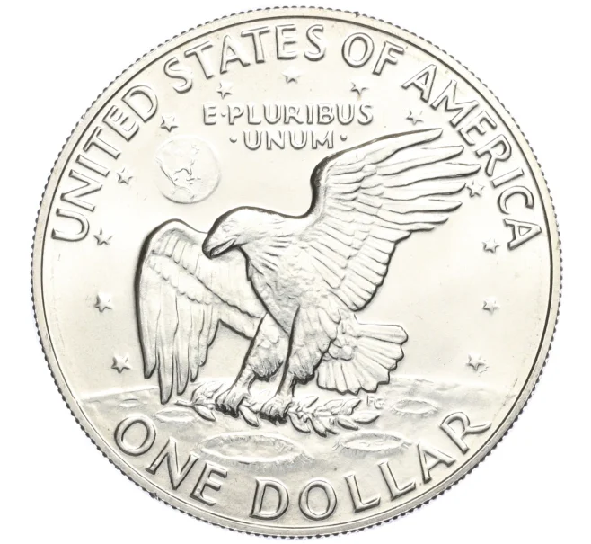 Монета 1 доллар 1974 года S США «Эйзенхауэр» (Артикул M2-73751)