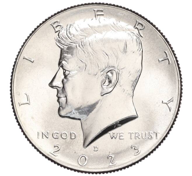 Монета 1/2 доллара (50 центов) 2023 года D США (Артикул M2-73754)