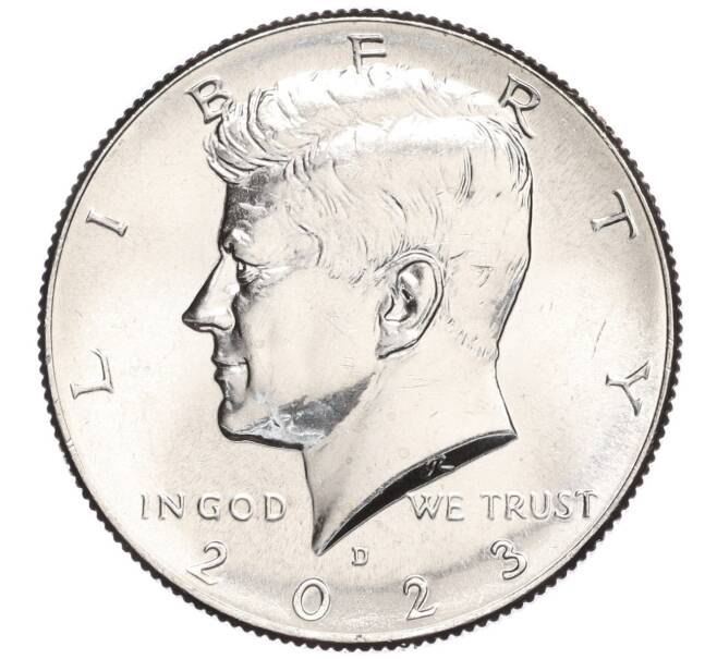 Монета 1/2 доллара (50 центов) 2023 года D США (Артикул M2-73755)