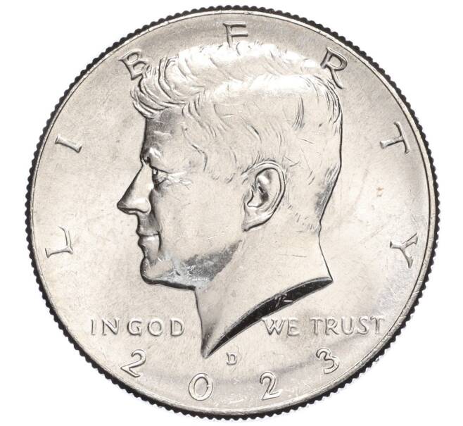 Монета 1/2 доллара (50 центов) 2023 года D США (Артикул M2-73762)
