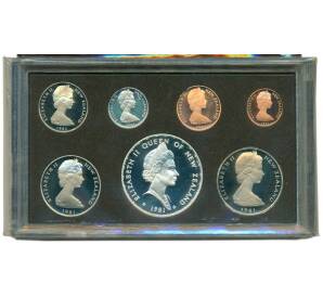 Годовой набор из 7 монет 1981 года Новая Зеландия