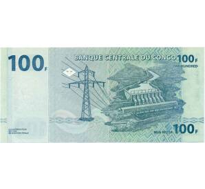 100 франков 2000 года Конго (ДРК)