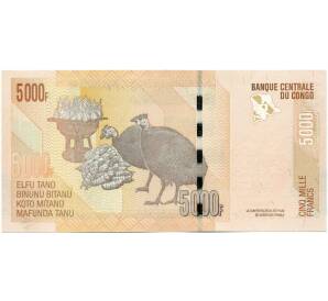 5000 франков 2005 года Конго (ДРК)