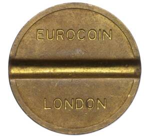 Жетон «Eurocoin — Entam» для торговых автоматов Великобритания (Лондон)