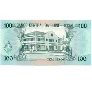 100 песо 1990 года Гвинея-Бисау