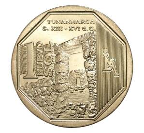 1 новый соль 2013 года Перу «Богатство и гордость Перу — Тунанмарка» — Фото №1