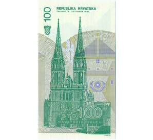 100 динаров 1991 года Хорватия