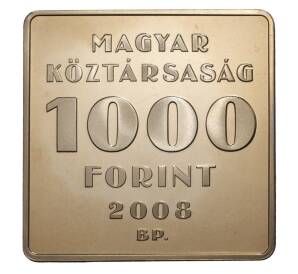 1000 форинтов 2008 года Венгрия «115 лет новостной службе Telefon Hirmondо» — Фото №2
