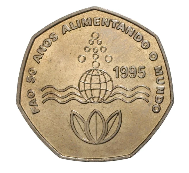 Монета 200 эскудо 1995 года Кабо-Верде «ФАО» (Артикул M2-6627)