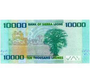 10000 леоне 2010 года Сьерра-Леоне