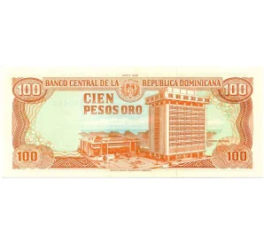 100 песо 1990 года Доминиканская республика