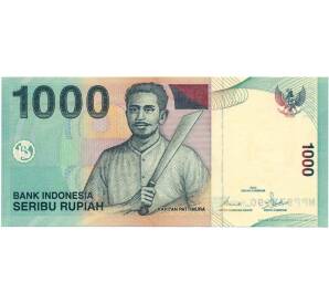 1000 рупий 2000 года Индонезия