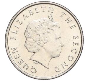 10 центов 2002 года Восточные Карибы