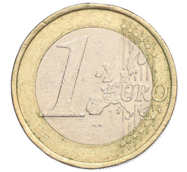 Монета 1 евро 2002 года F Германия (Артикул K12-06353)