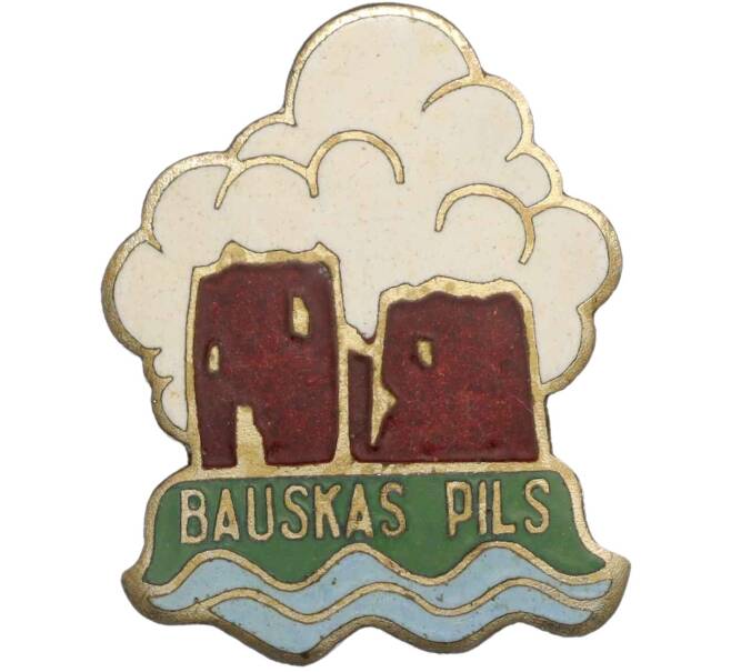 Знак «Замок BAUSKAS PILS» Латвия (Артикул K12-06663)