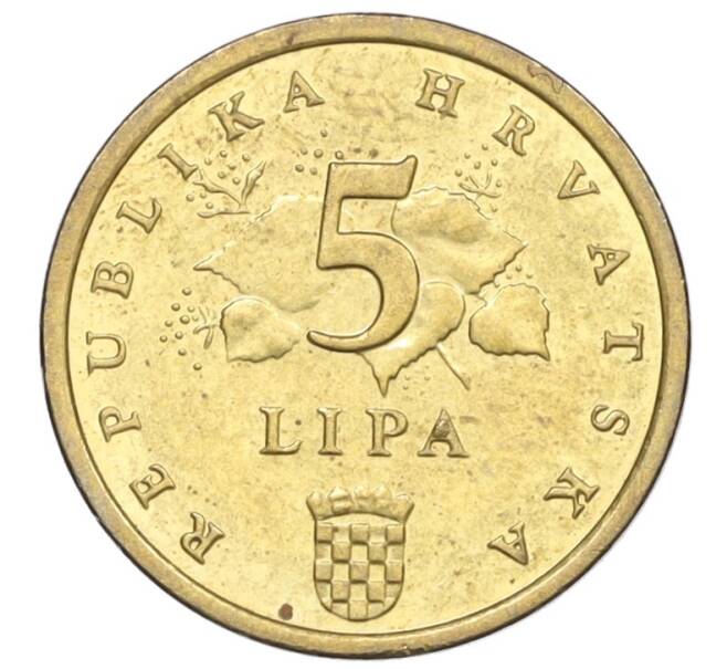 Монета 5 лип 2013 года Хорватия (Артикул K12-06718)