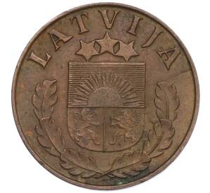 1 сантим 1939 года Латвия