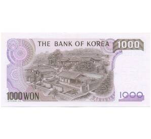 1000 вон 1983 года Южная Корея — Фото №2