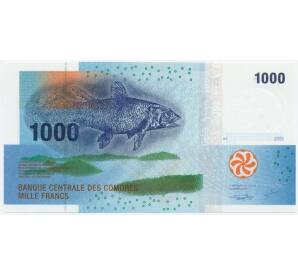 1000 франков 2005 года Коморские Острова — Фото №1