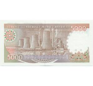5000 лир 1988 года Турция