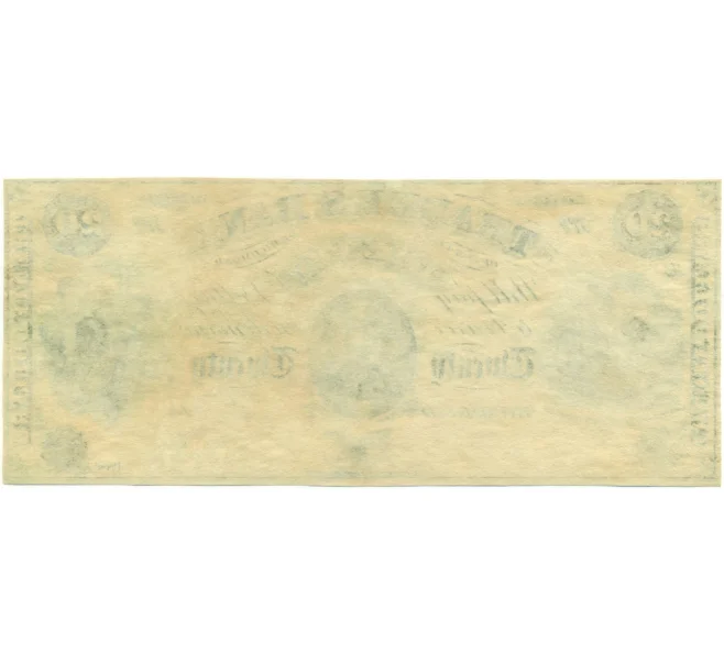 Банкнота 20 долларов 1860 года США — Штат Вирджиния (Traders bank) (Артикул K12-07056)