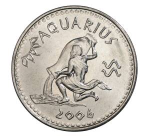 10 шиллингов 2006 года Сомалиленд «Знак зодиака Водолей» — Фото №1