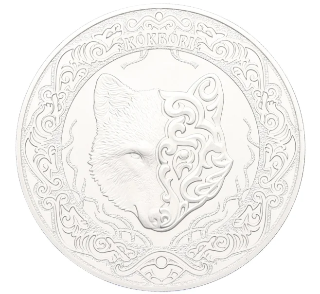Монета 1 тенге 2024 года Казахстан «Культовые животные тотемы кочевников — Небесный волк» (Артикул M2-73792)