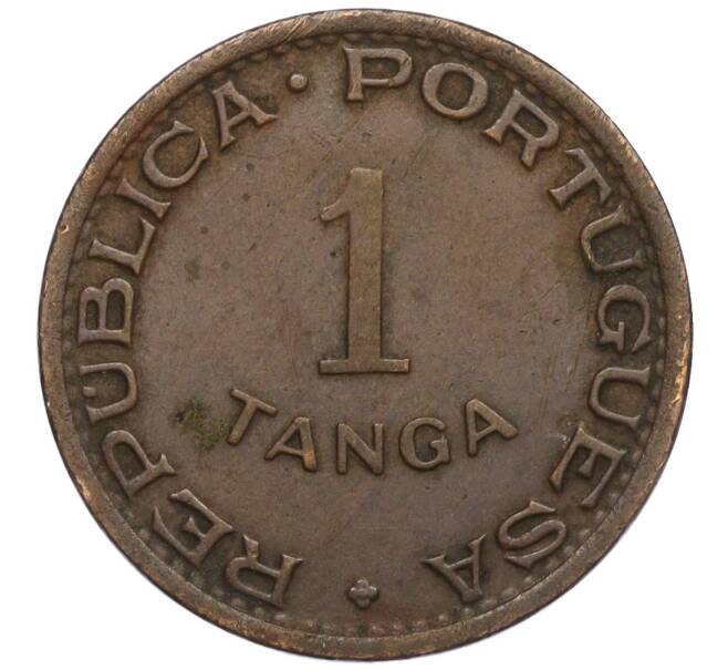 Монета 1 танга 1947 года Португальская Индия (Артикул: K12-07130) — Фото №2