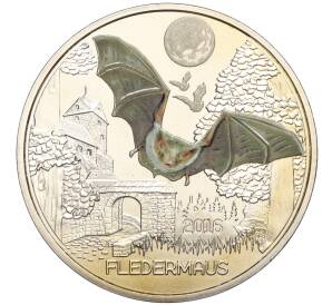 3 евро 2016 года Австрия «Животные со всего мира — Летучая мышь» — Фото №1