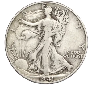 1/2 доллара (50 центов) 1941 года D США
