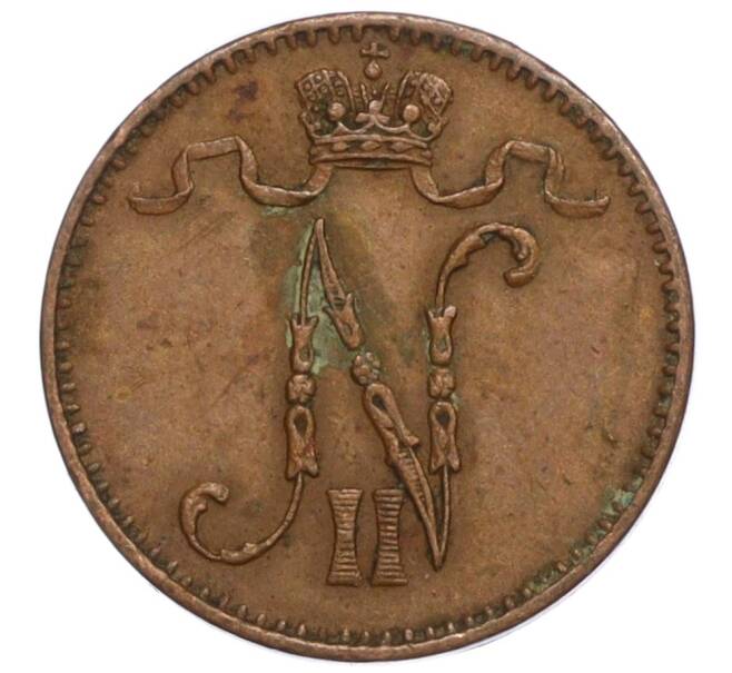 Монета 1 пенни 1903 года Русская Финляндия (Артикул M1-58974)