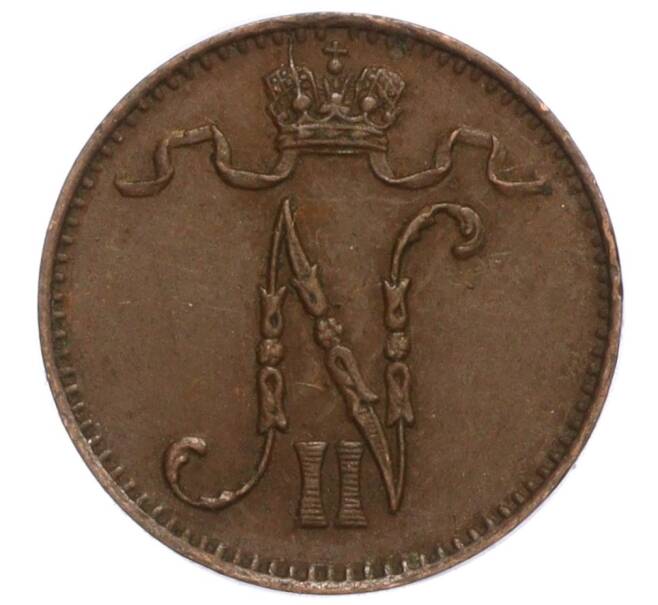 Монета 1 пенни 1903 года Русская Финляндия (Артикул M1-58979)