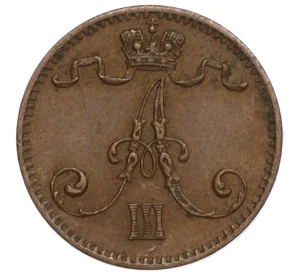 1 пенни 1894 года Русская Финляндия