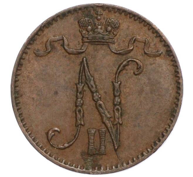Монета 1 пенни 1898 года Русская Финляндия (Артикул M1-59012)