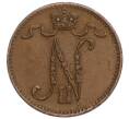 Монета 1 пенни 1900 года Русская Финляндия (Артикул M1-59028)