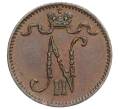 Монета 1 пенни 1900 года Русская Финляндия (Артикул M1-59030)