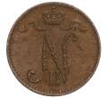Монета 1 пенни 1901 года Русская Финляндия (Артикул M1-59035)