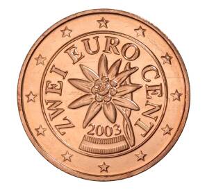 2 евроцента 2003 года Австрия — Фото №1