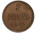 Монета 1 пенни 1912 года Русская Финляндия (Артикул: M1-59186) — Фото №1