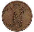 Монета 1 пенни 1912 года Русская Финляндия (Артикул: M1-59186) — Фото №2