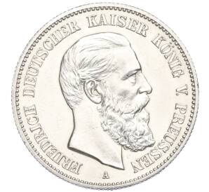 2 марки 1888 года Германия (Пруссия) — Фридрих III — Фото №1