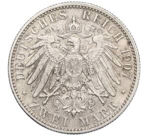 2 марки 1907 года Германия (Вюртемберг) — Фото №2