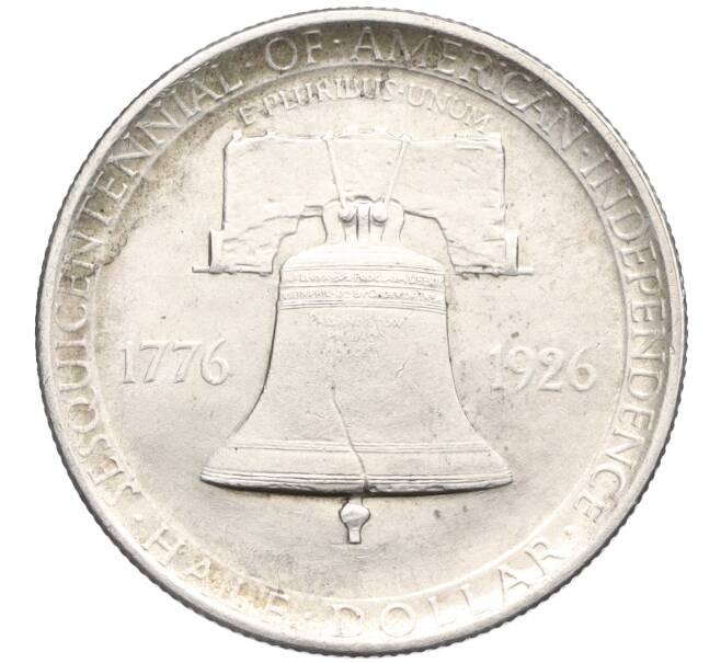 Монета 1/2 доллара (50 центов) 1926 года США «150 лет Независимости» (Артикул: M2-73888) — Фото №2